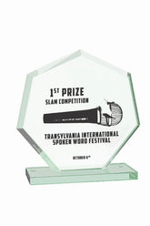 GSW 023 | Trofeu din Sticlă Personalizabil - TrophyShop